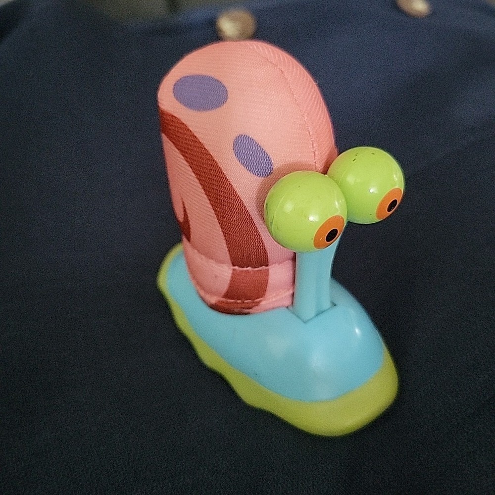 Vintage 2004 Spongebob SquarePants Gary The Snail Happy Meal Toy Burger King